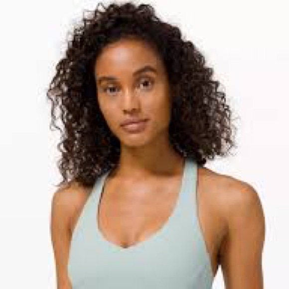 SOLD NWT Lululemon Arise Bra *Light Support, C/D Cup Hazy Jade Size 4 - Picture 5 of 7